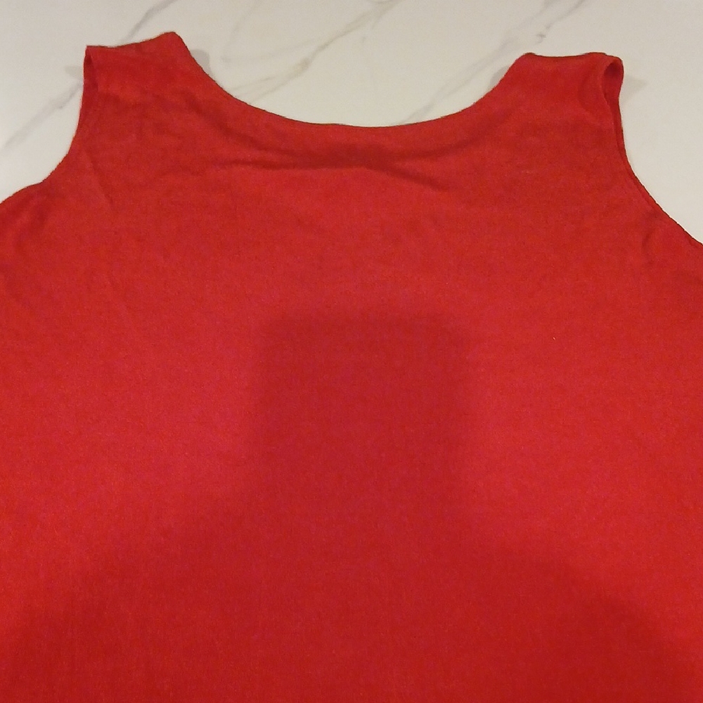 Chaco Vibrant Red Sleeveless Top